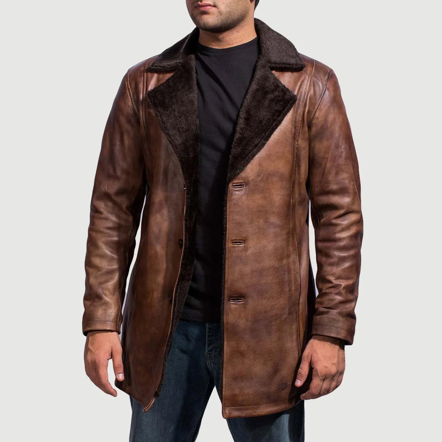 Men's Sheepskin Leather Jackets - Buy Sheepskin Jackets For Men's Sheepskin Leather Jackets - Buy Sheepskin Jackets For